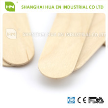 Non Sterile wooden disposable tougue depressor for medical use